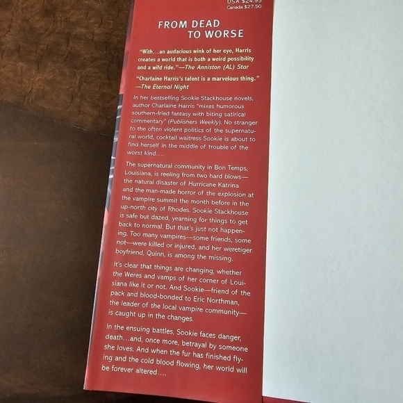 Charlaine Harris Dead And Gone (Sookie Stackhouse/True Blood, Book 9) Hardcover - Picture 3 of 8